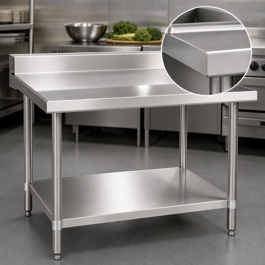14 Gauge 300 Series Stainless Steel Top