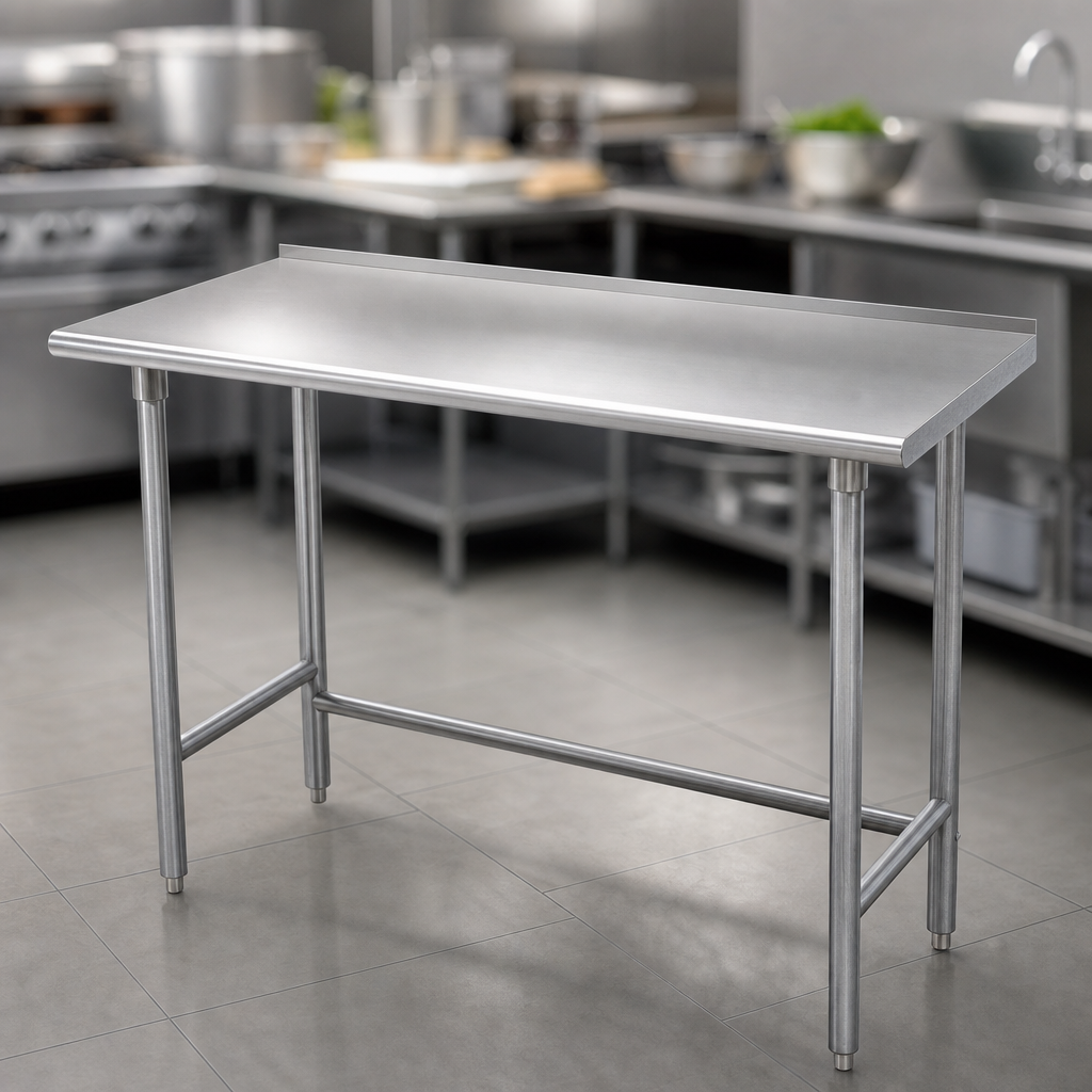 14-Gauge 304 Stainless Steel Top