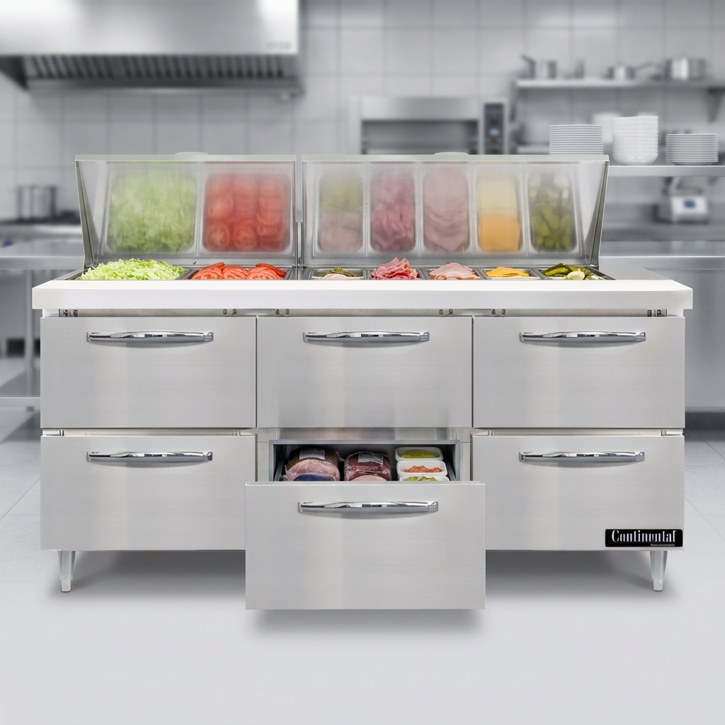 Experience consistent, optimal cooling with the performance-rated refrigeration system, keeping every ingredient perfectly fresh and ready.
