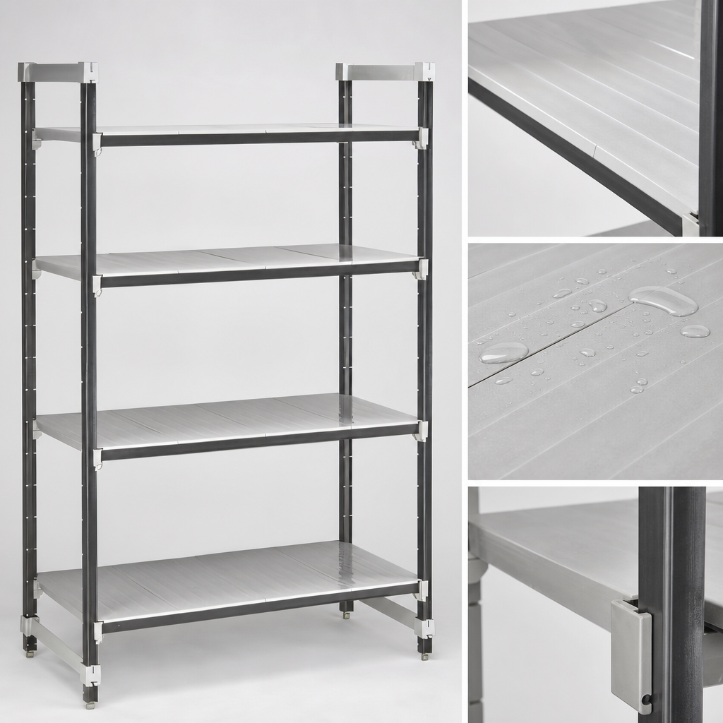 Solid Reinforced Shelf Plates