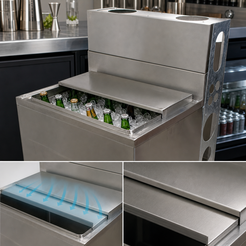 10-Circuit Aluminum Cold Plate