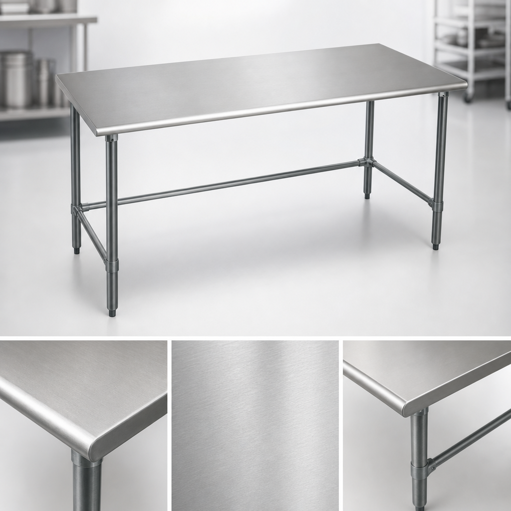 16-Gauge 300 Series Stainless Steel Top