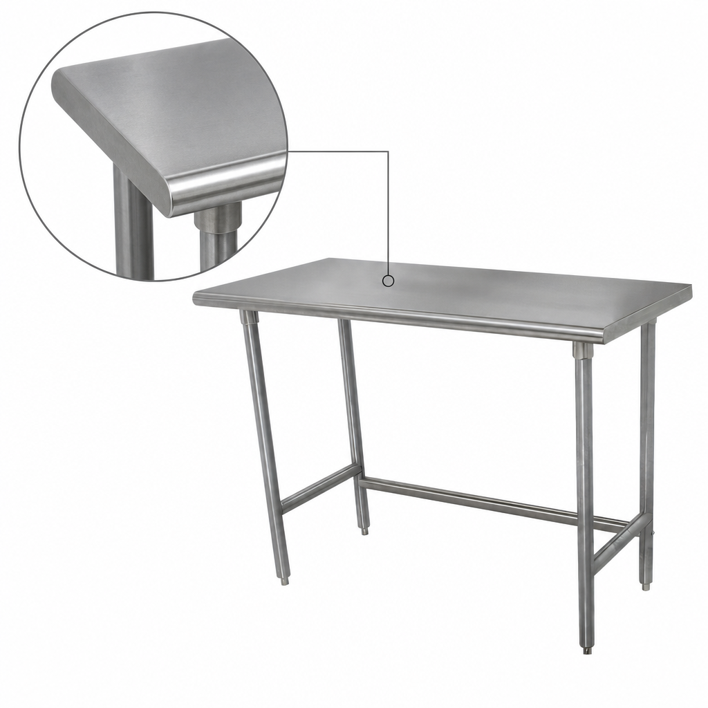 14-Gauge 304 Stainless Steel Top