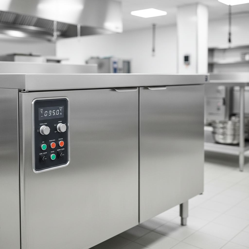 View the steam generator's integrated control panel, engineered for comprehensive and compliant operational safety.