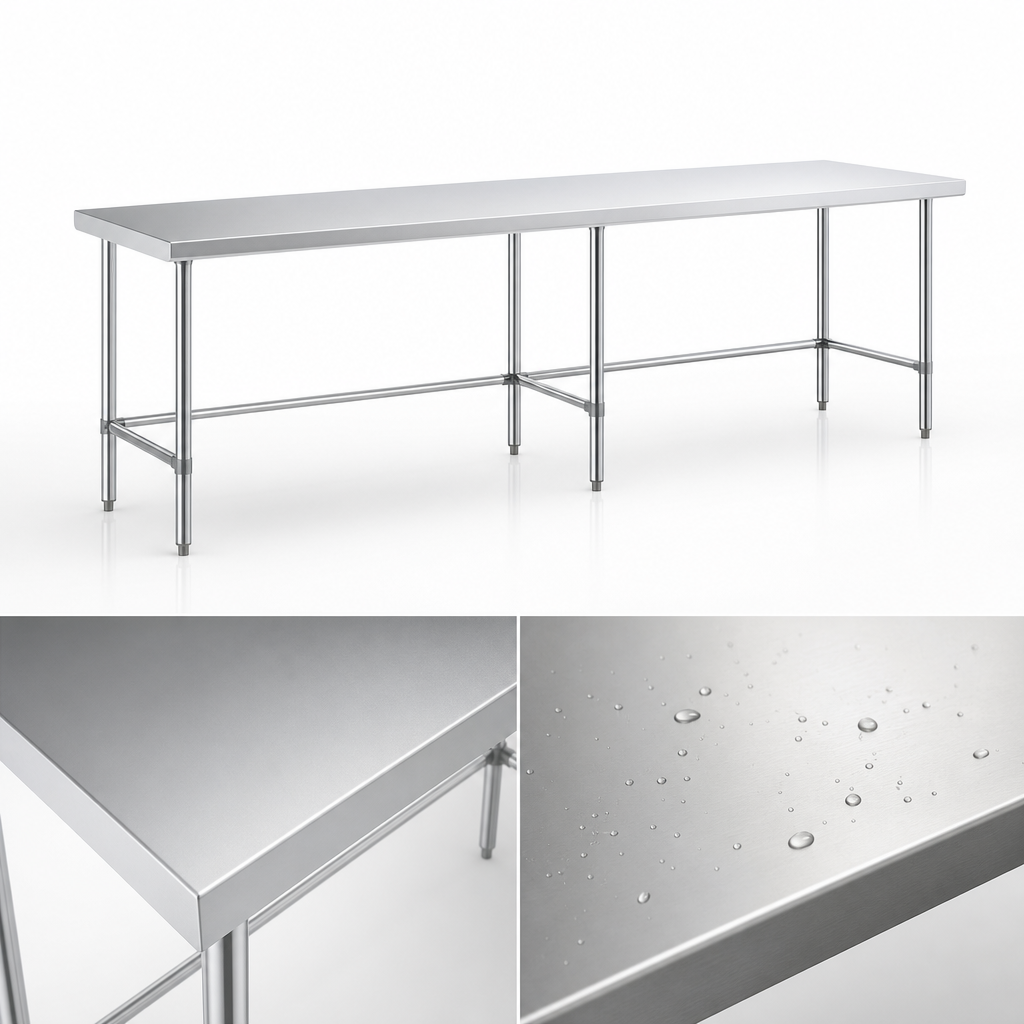 18-Gauge 430 Stainless Steel Top