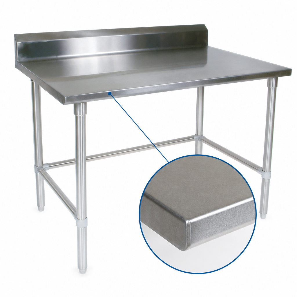 16-Gauge 300 Series Stainless Steel Top