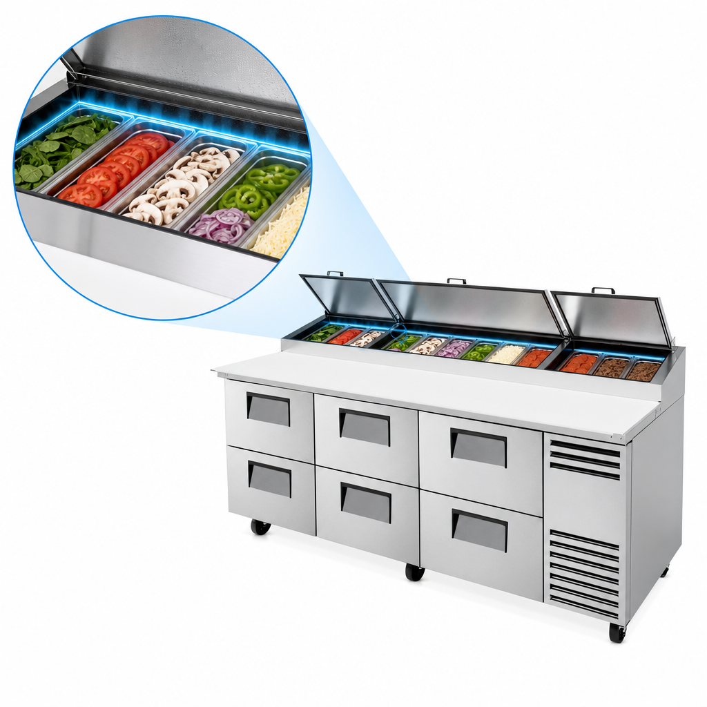 Temperature-Controlled Pan Rail