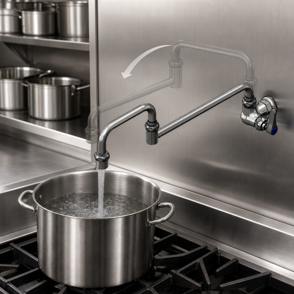 18-Inch Double-Joint Swing Nozzle