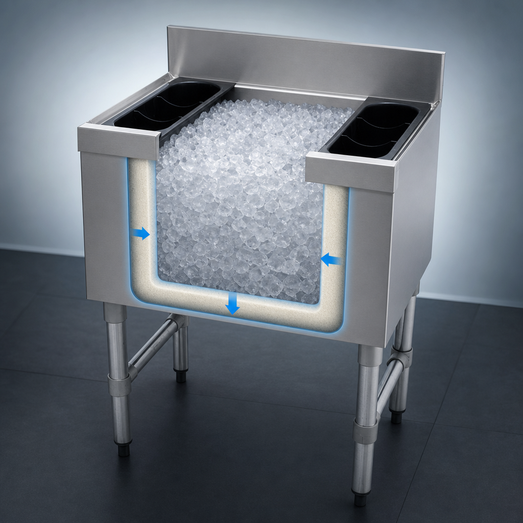 16-Inch Deep Insulated Ice Bin