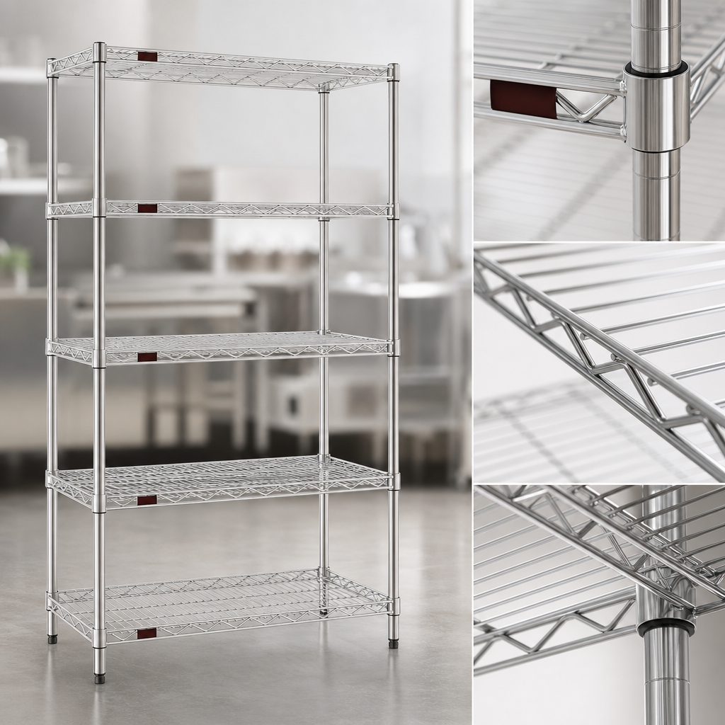 Patented QuadTruss Shelf Design