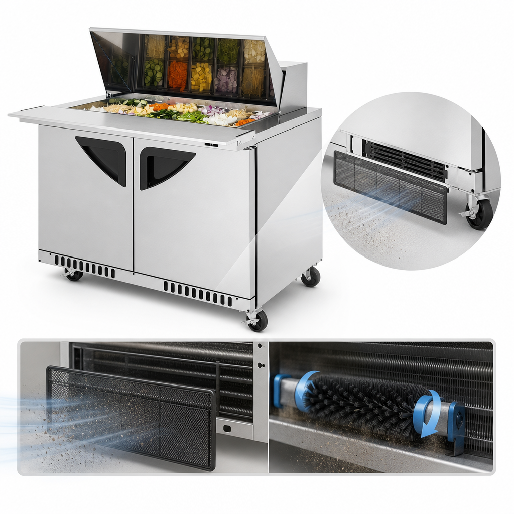 Self-Cleaning Condenser
