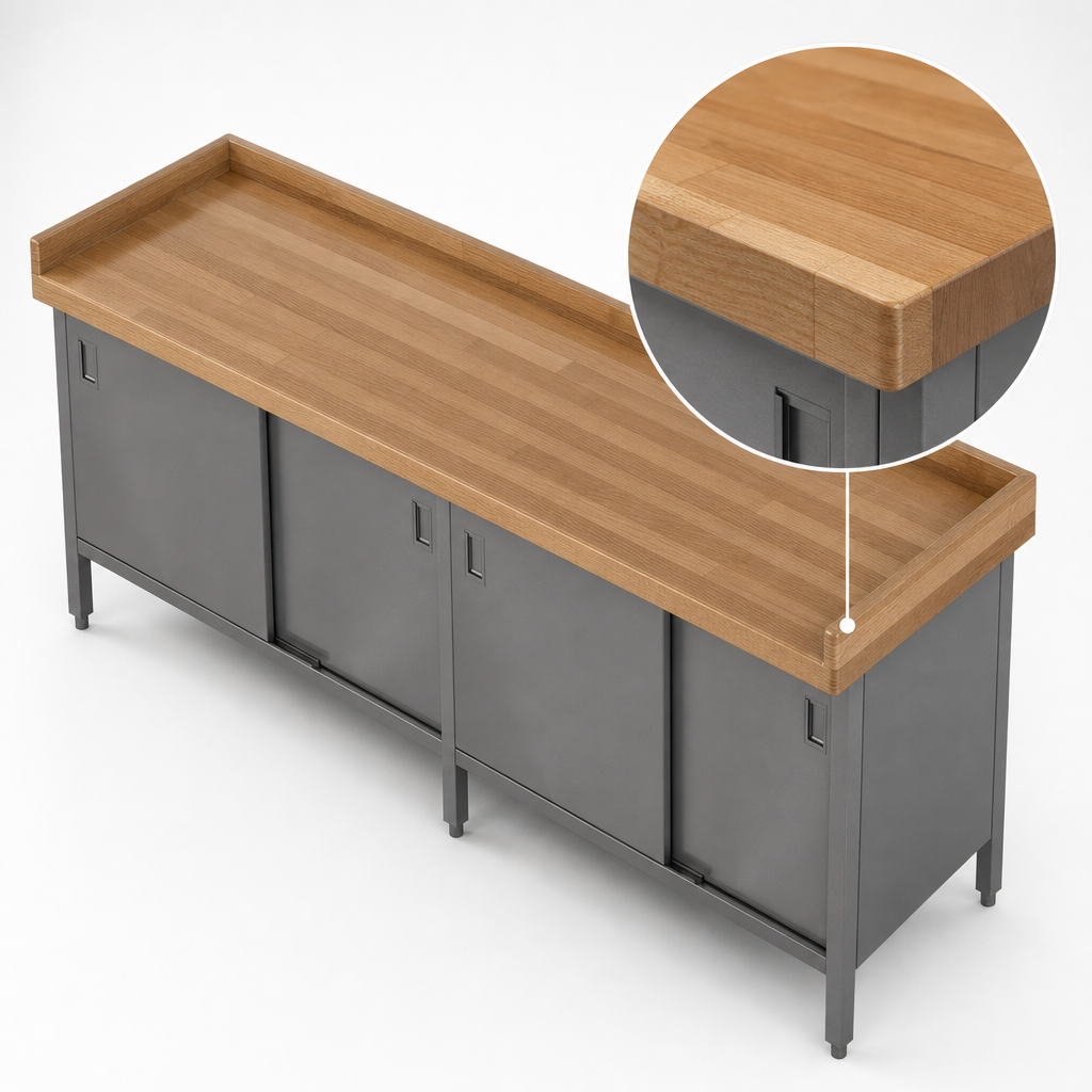 Thick Maple Work Top