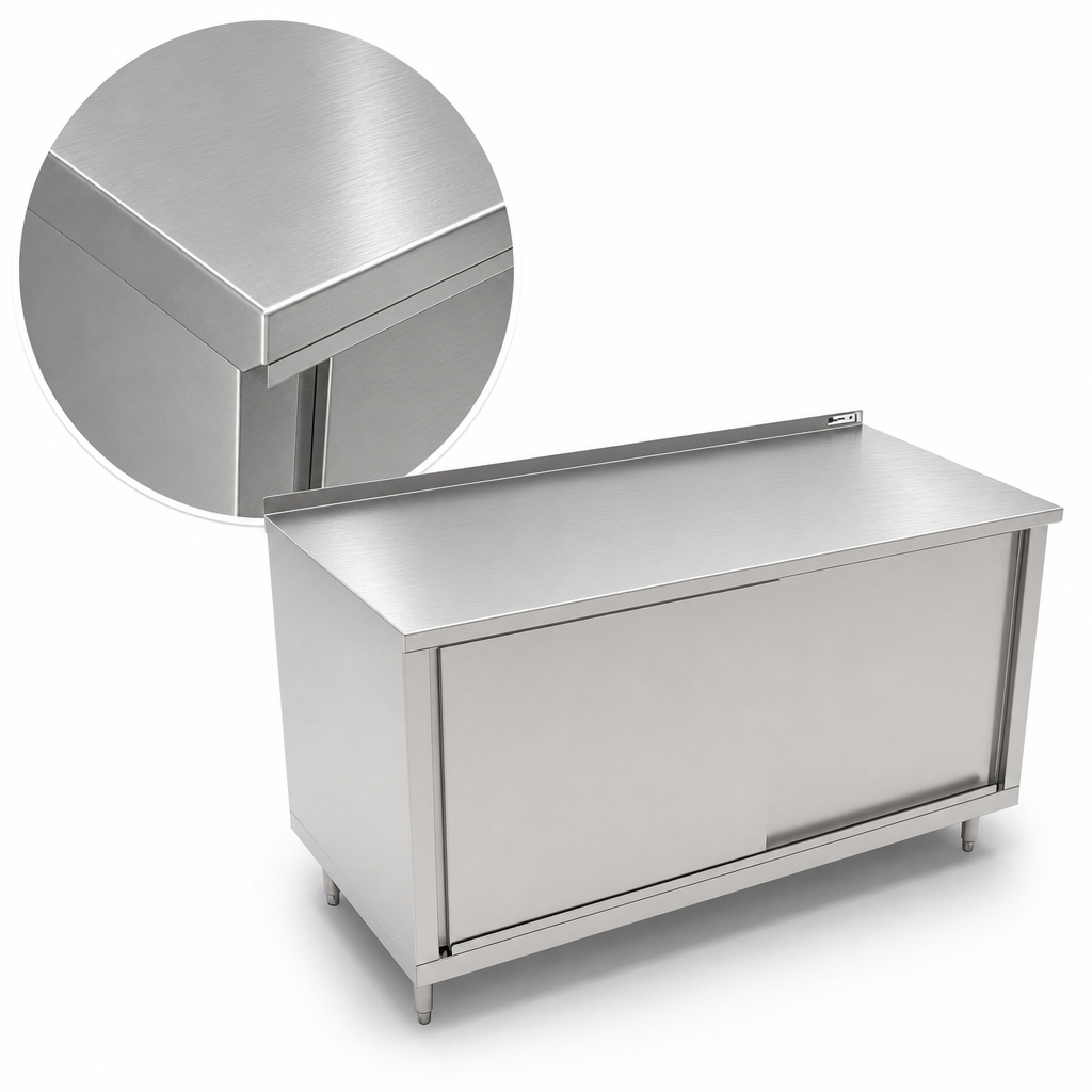 14-Gauge Type 300 Stainless Steel Top