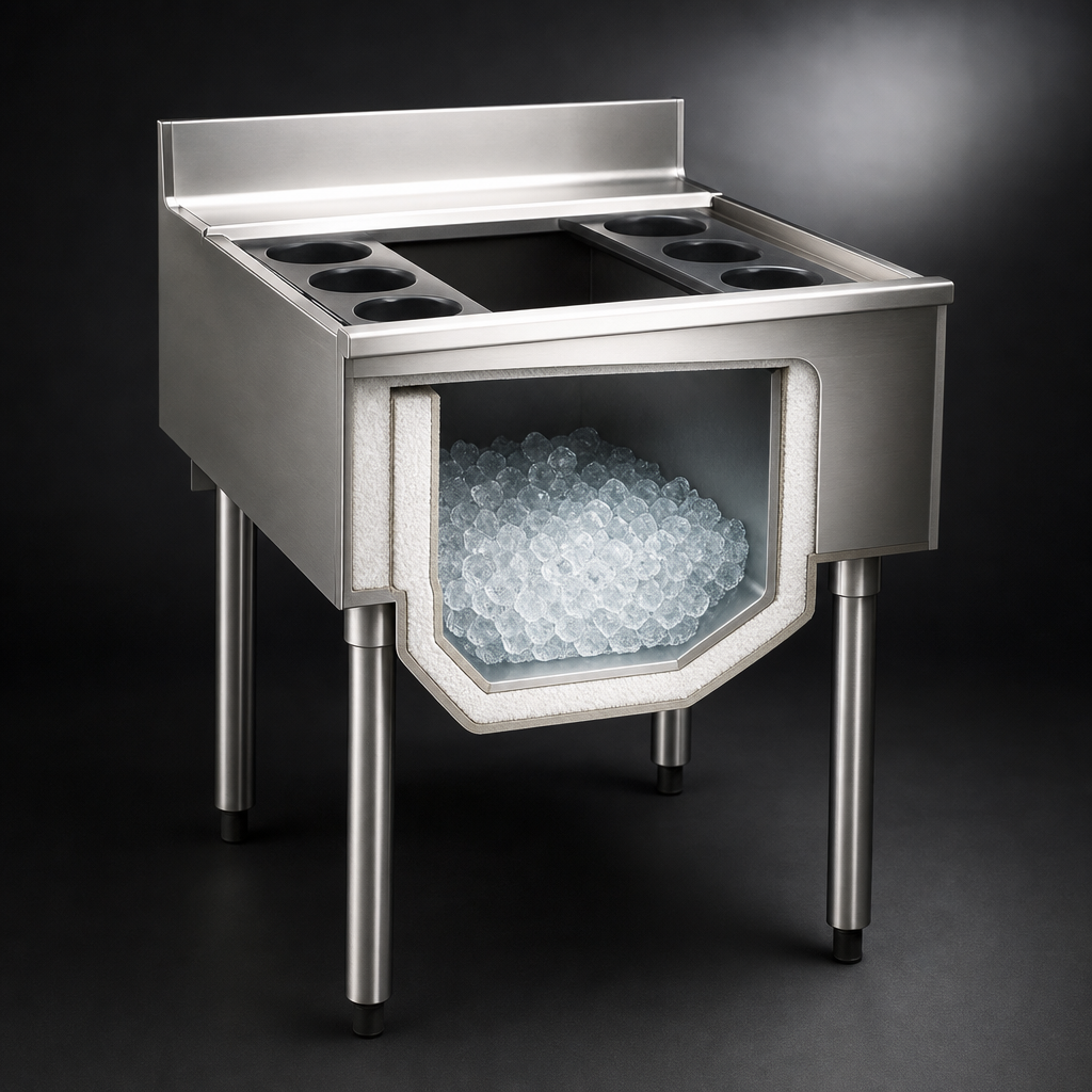 Fully Insulated Ice Bin