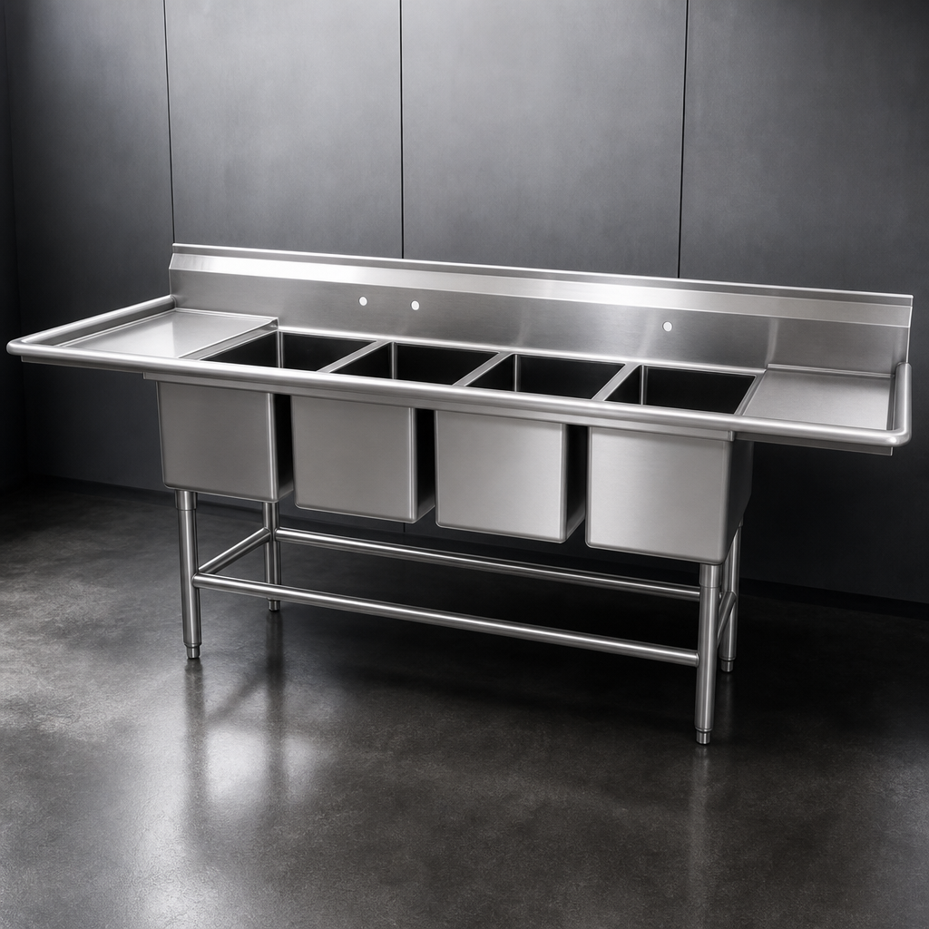 Heavy-Duty Stainless Steel Construction