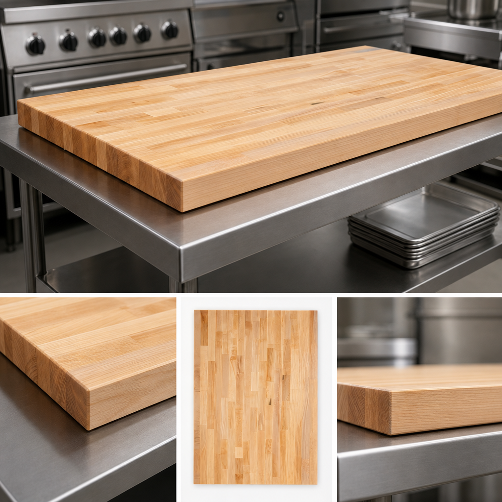 Edge Grain Flat Top