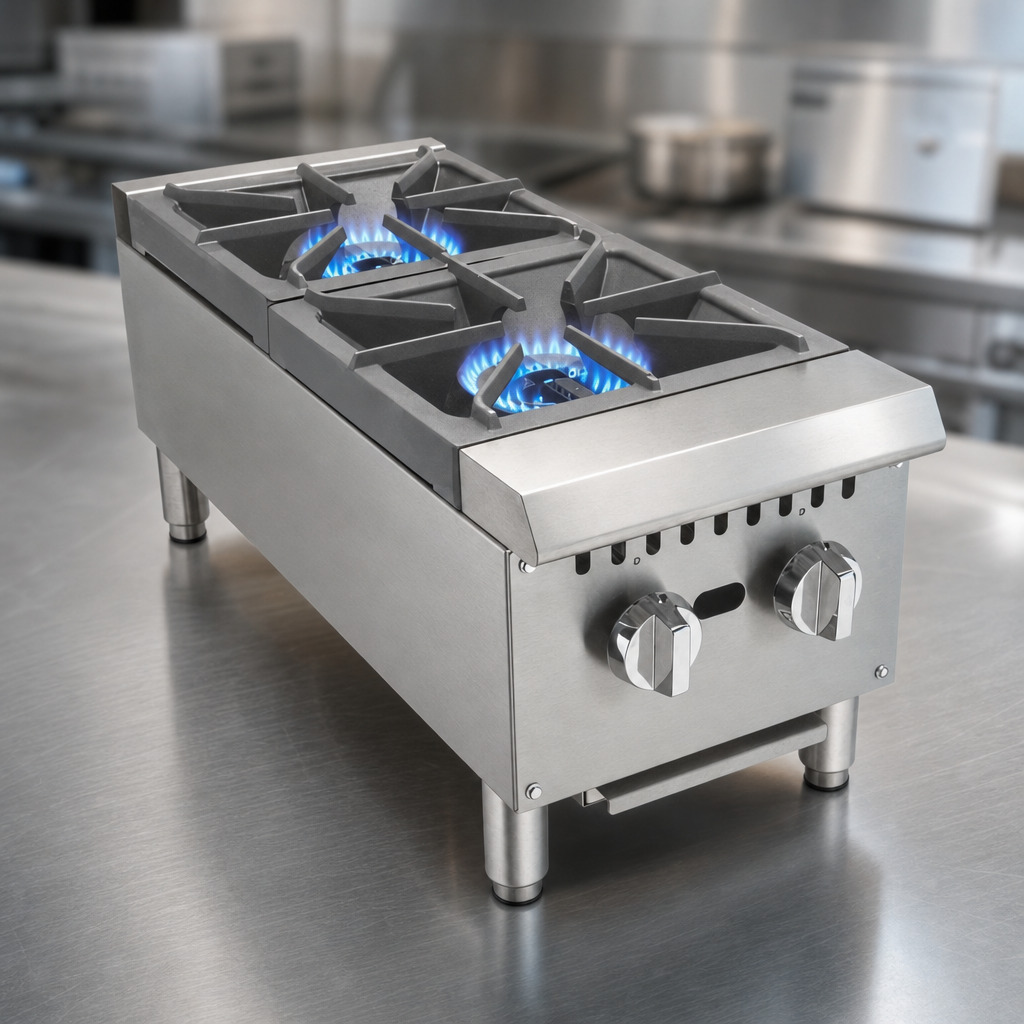 Two High-Output Burners