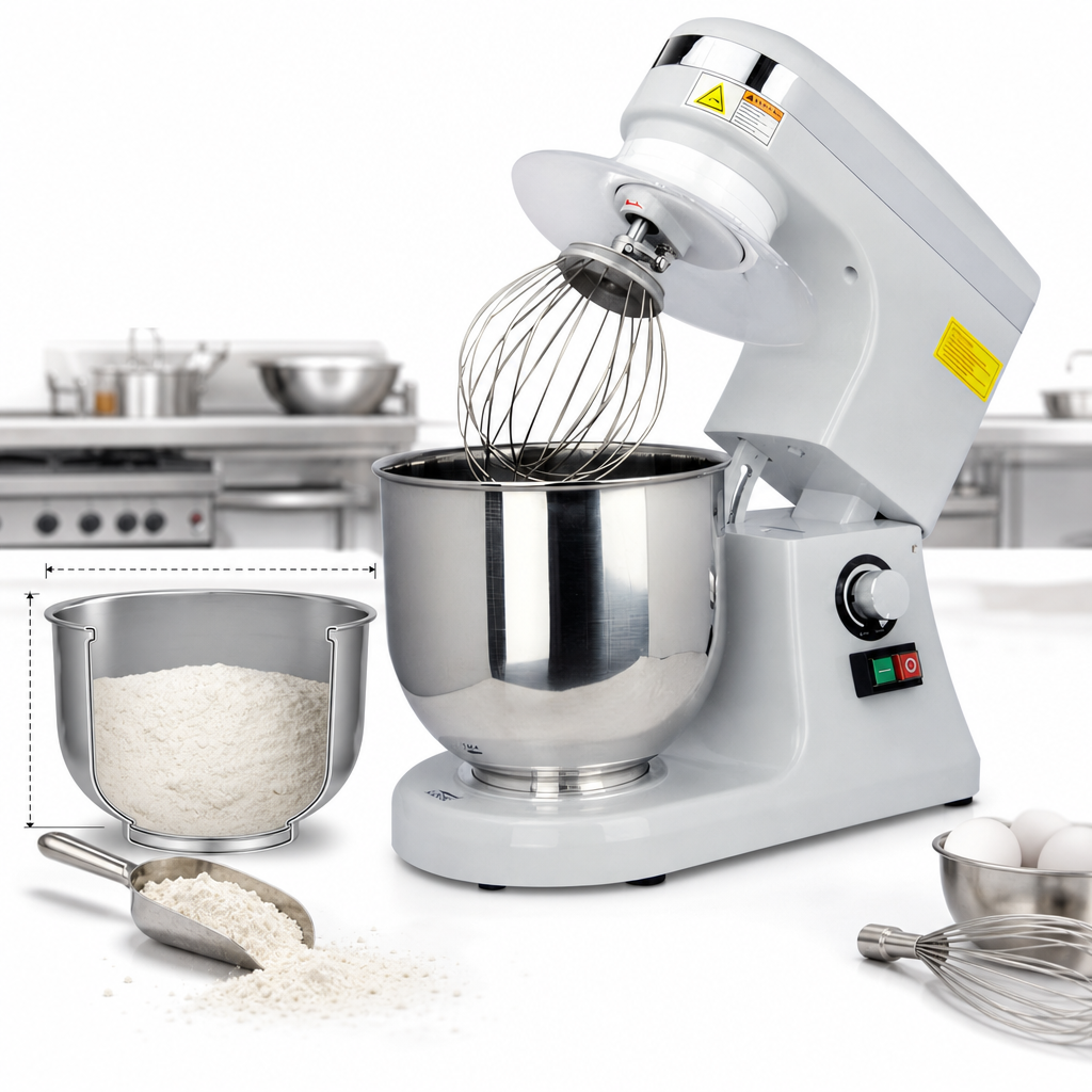7-Quart Mixing Capacity
