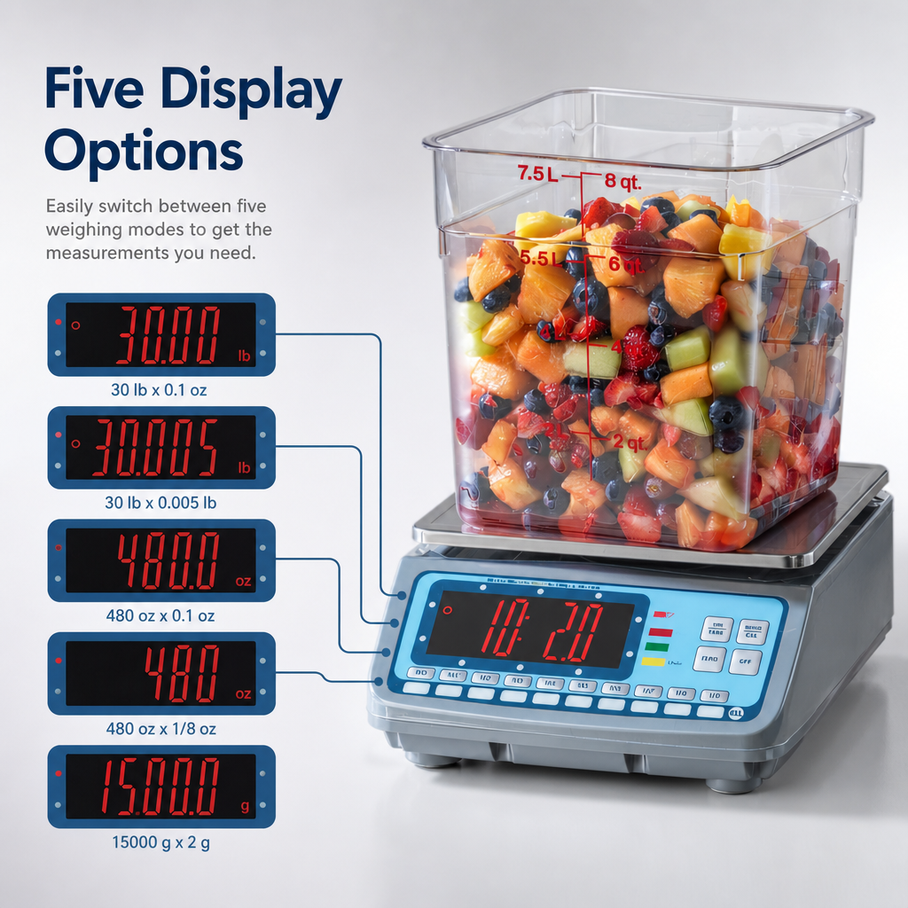 Five Display Options