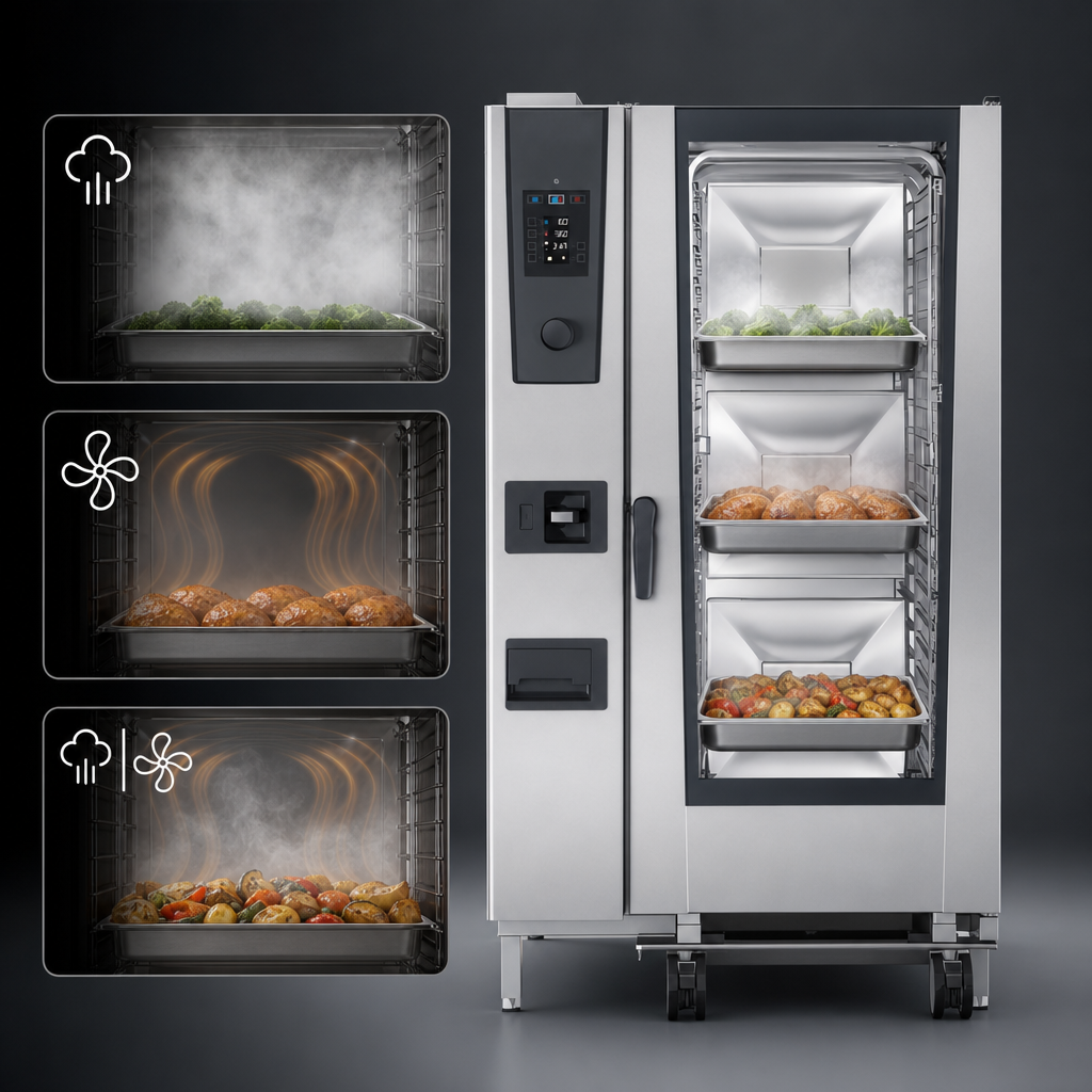 Three Cooking Modes