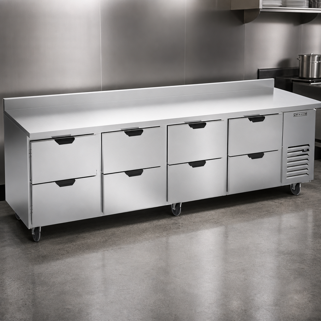 Stainless Steel Worktop and Exterior