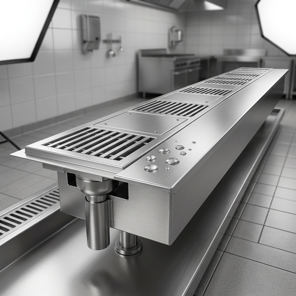 Experience exceptional durability and corrosion resistance with this cool trough water tempering system, expertly crafted from 14-gauge 304 stainless steel.