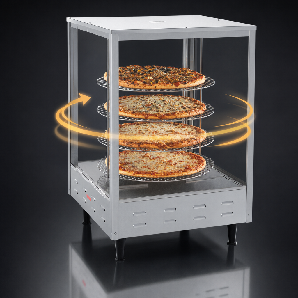 Rotating Four-Tier Display
