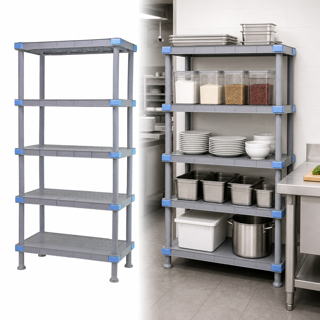 Five Solid Shelves