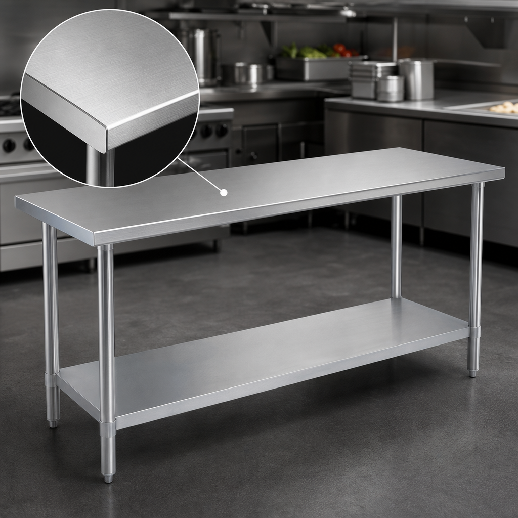 14-Gauge 300 Series Stainless Steel Top