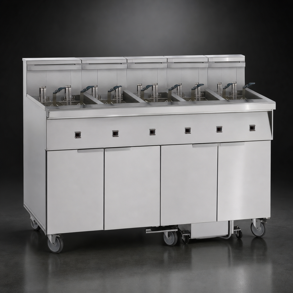 Five-Fryer Battery