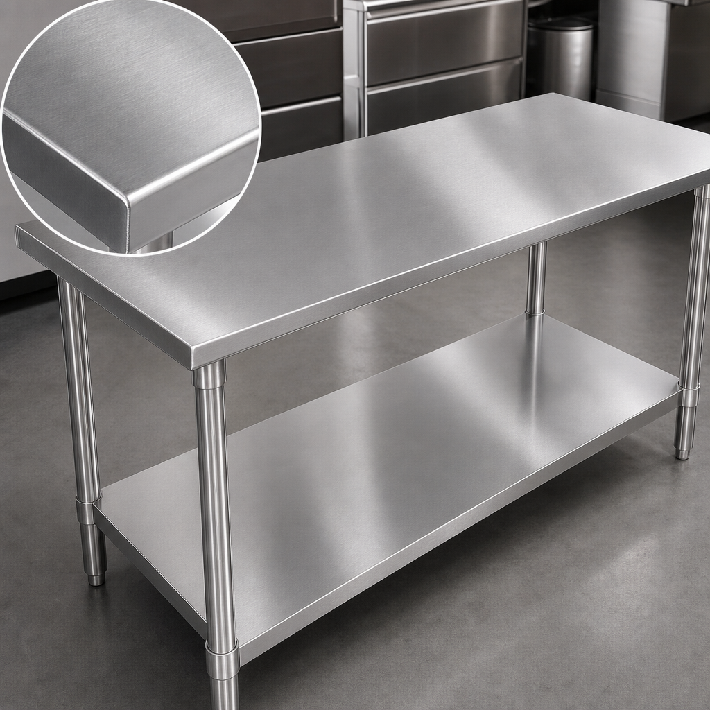 14-Gauge 300 Series Stainless Steel Top