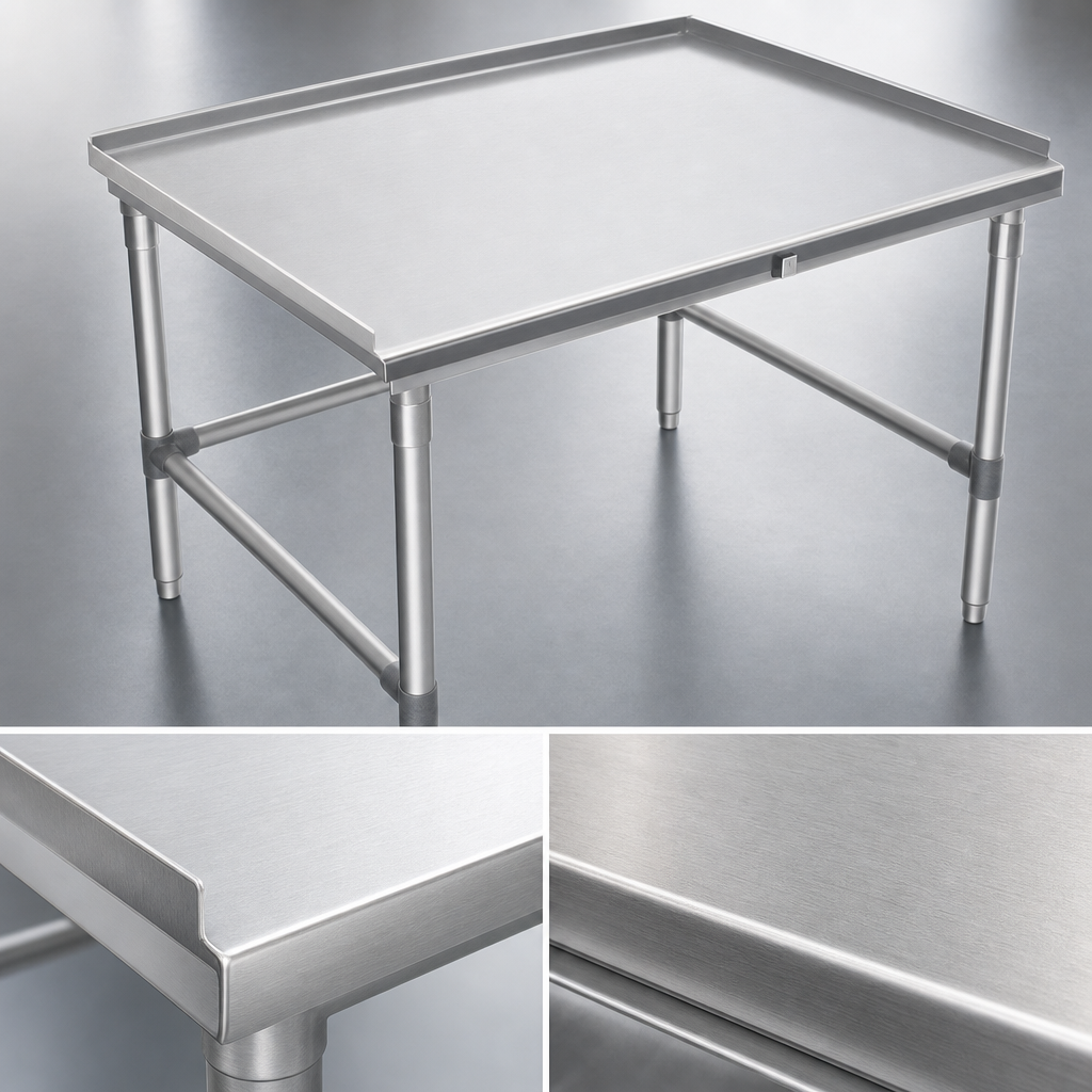 16-Gauge Type 300 Stainless Steel Top