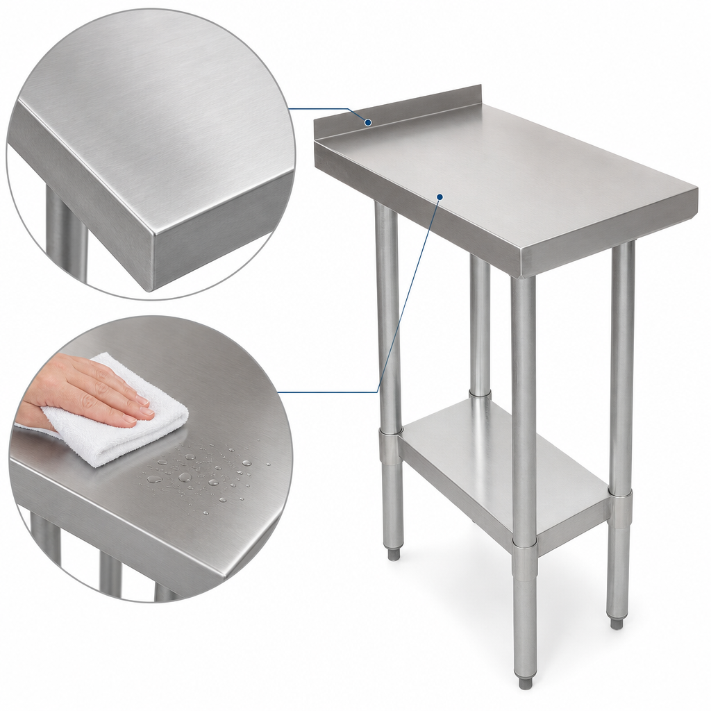 18-Gauge T-430 Stainless Steel Top