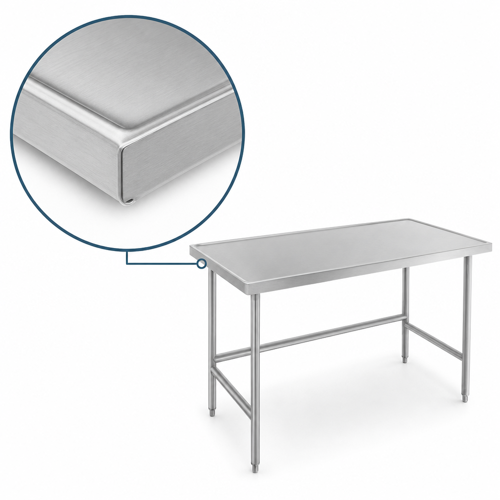 No-Drip Die-Formed Edge
