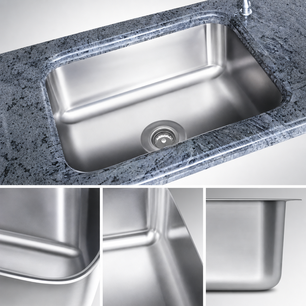Deep-Drawn Seamless Bowl