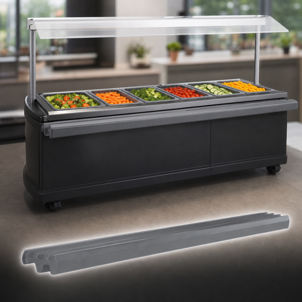 Fits 6-Foot Versa Food Bar Units