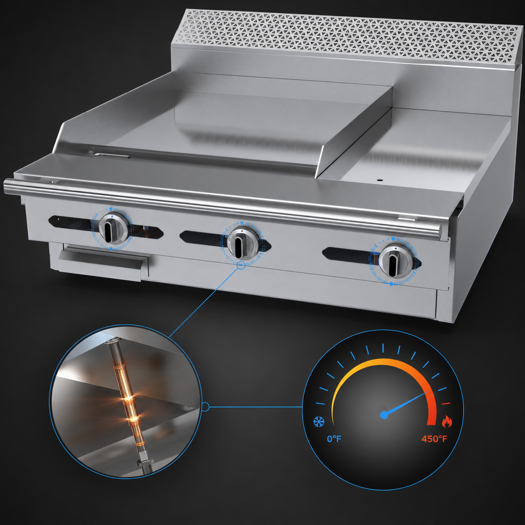 Thermostatic Griddle Control
