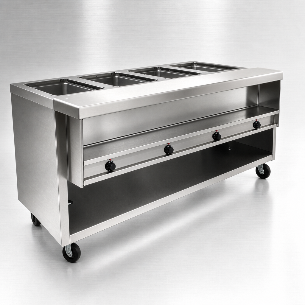 Heavy-Duty Stainless Steel Construction