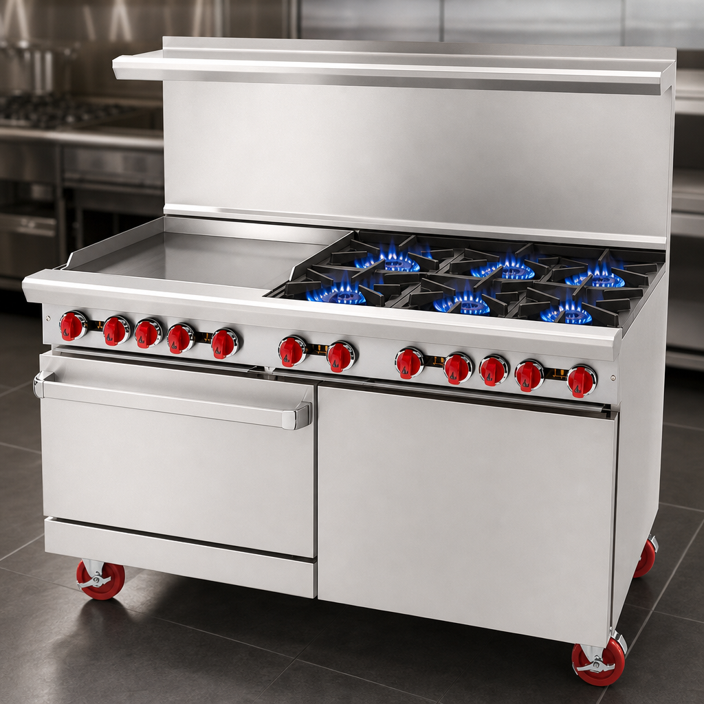High-Output Open Burners