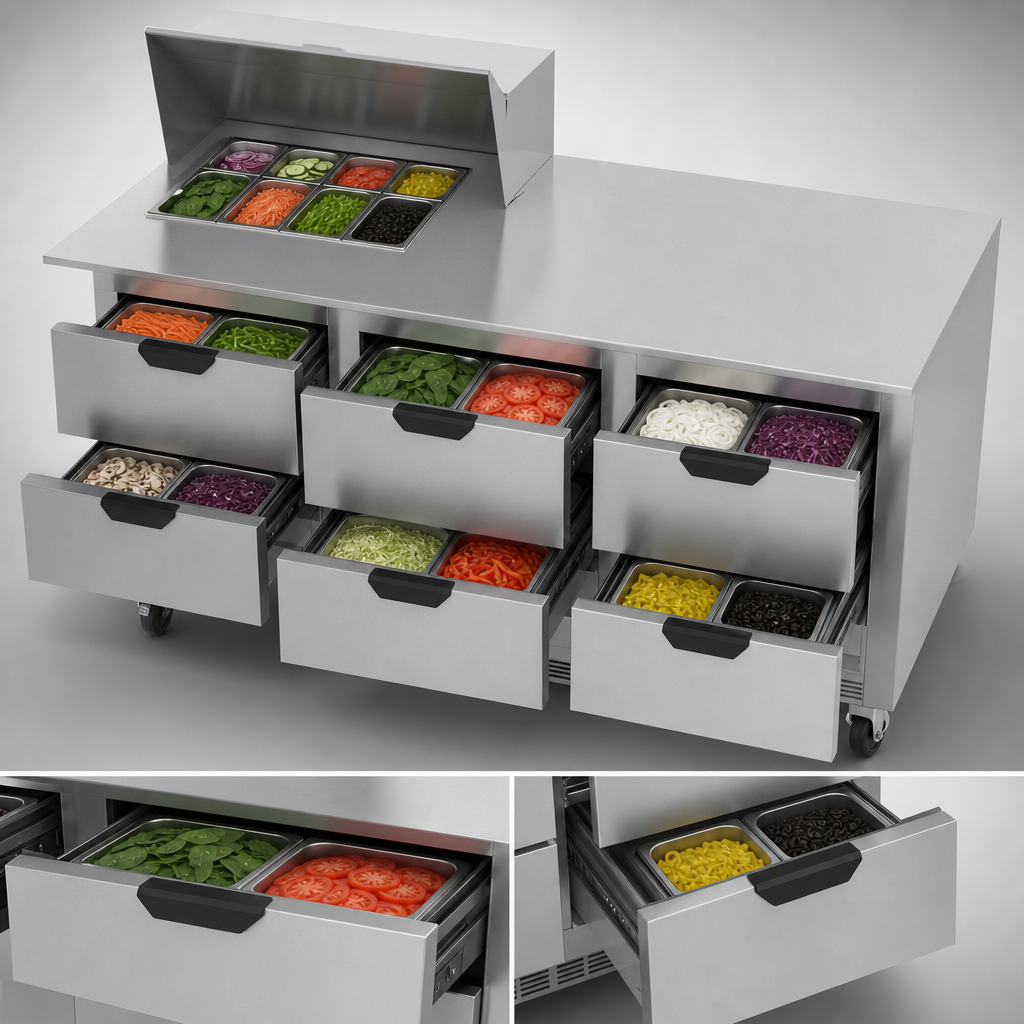 Six Drawer Storage