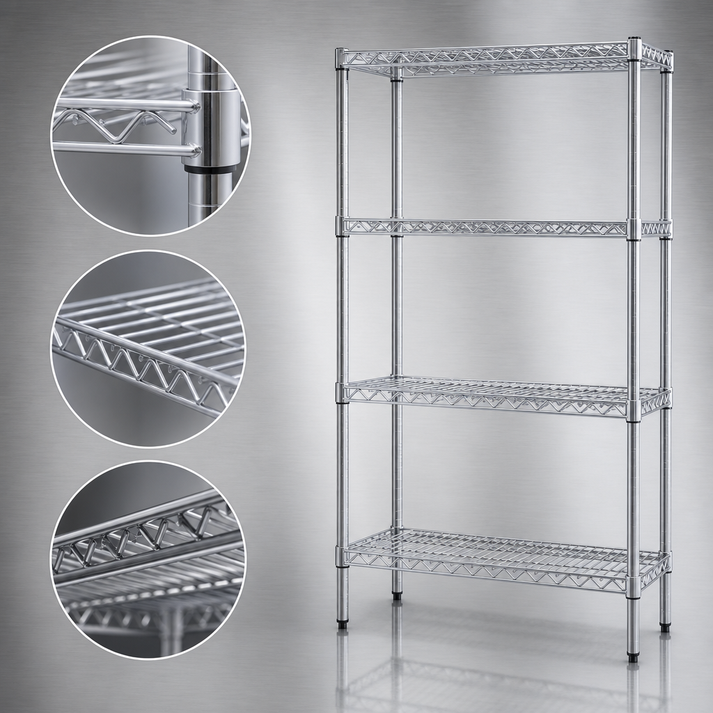 Patented QuadTruss® Shelves