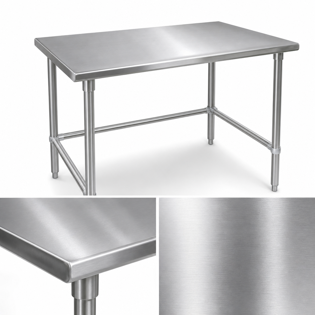 16-Gauge 300 Series Stainless Steel Top