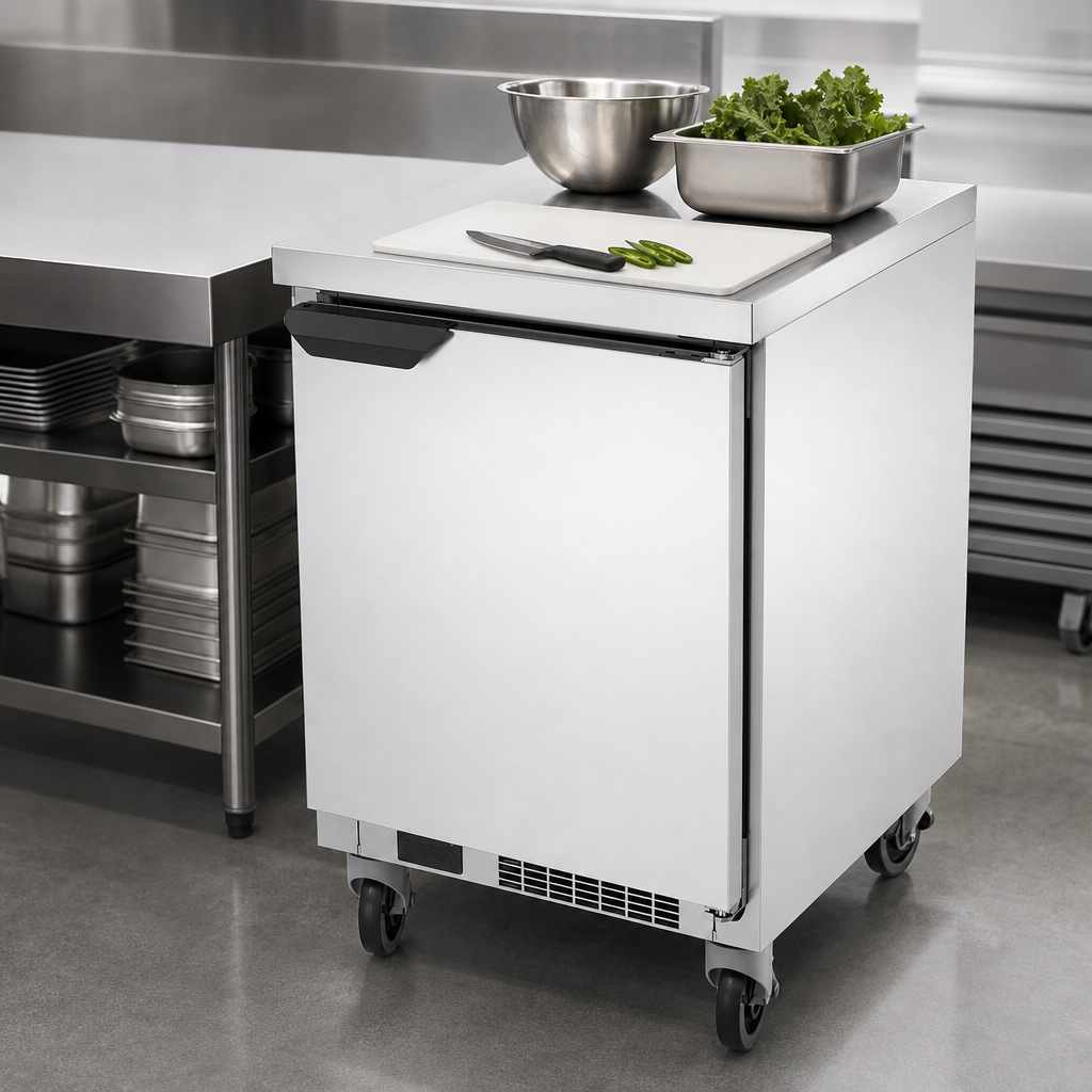 Flat Stainless Steel Top