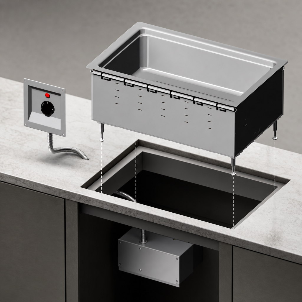 Bottom-Mount Drop-In Installation
