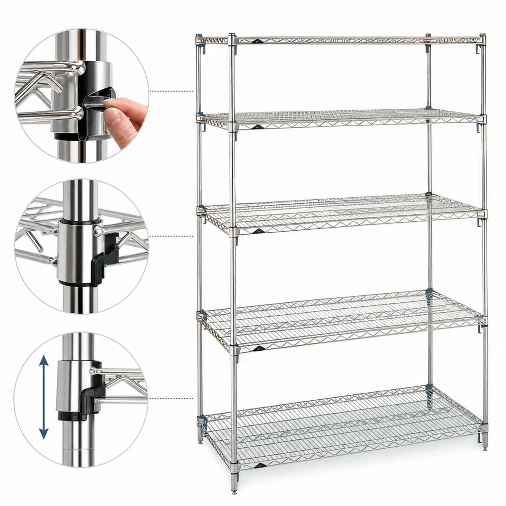 Super Adjustable Shelf Design
