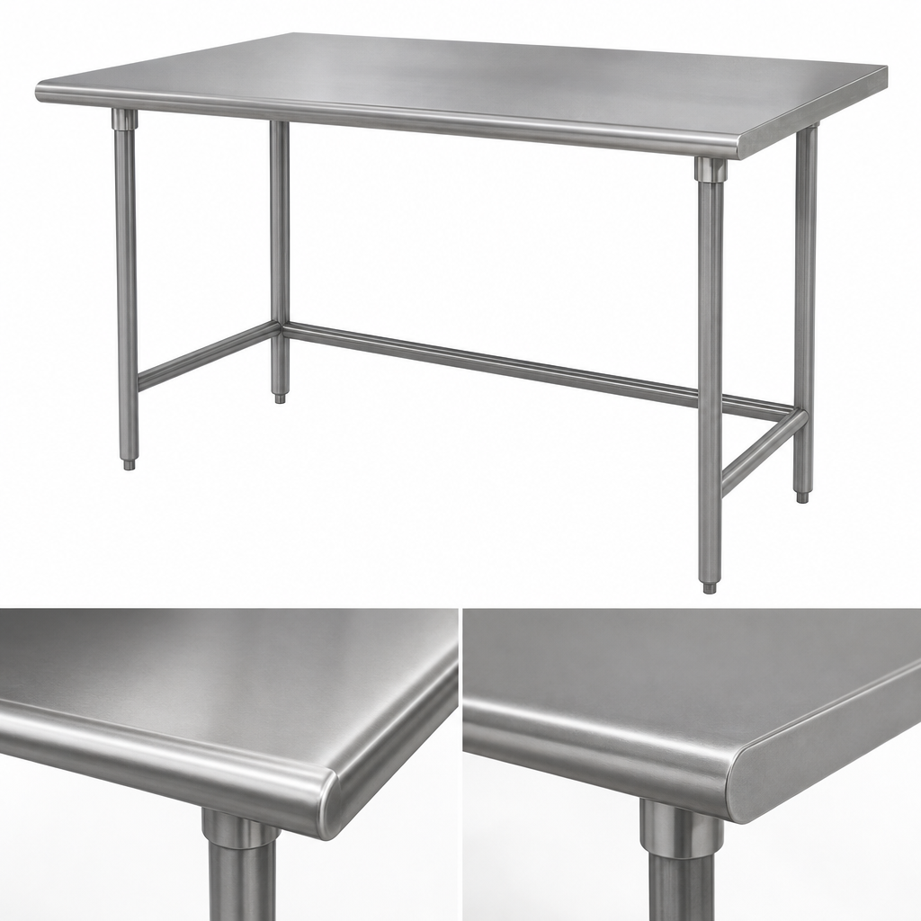 Rolled Rim Front and Rear Edges