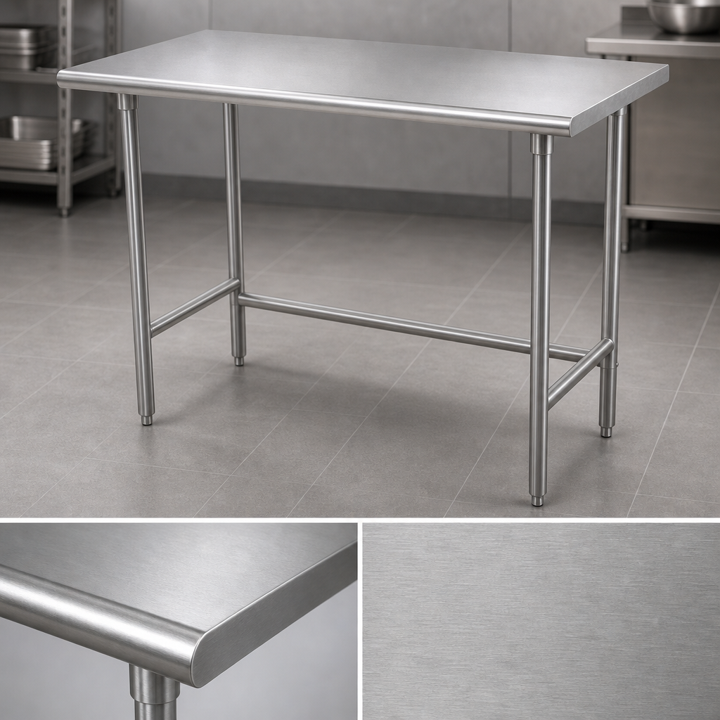 16 Gauge 430 Stainless Steel Top