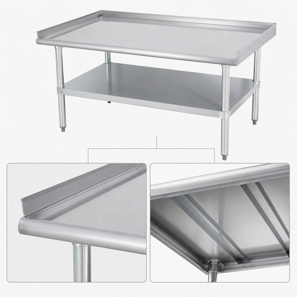Reinforced Stainless Steel Top