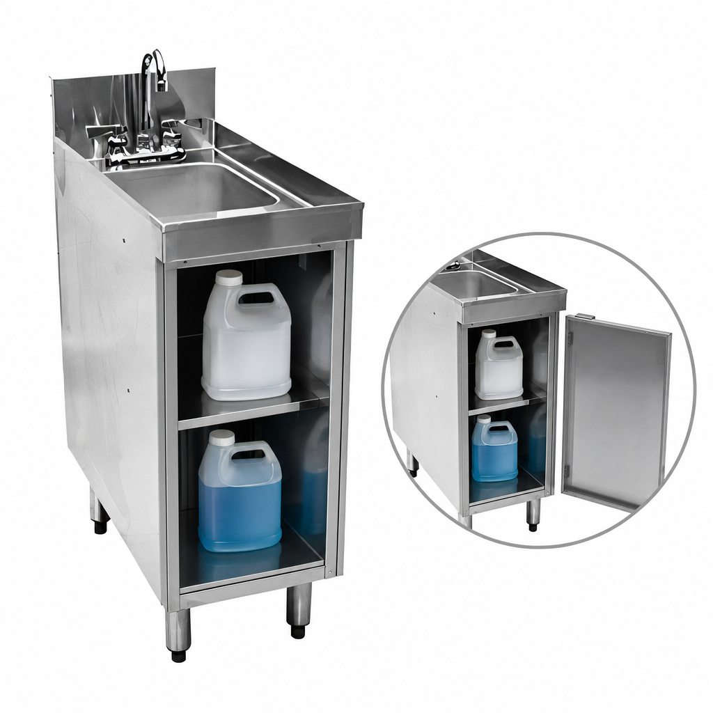 Open Front Cabinet