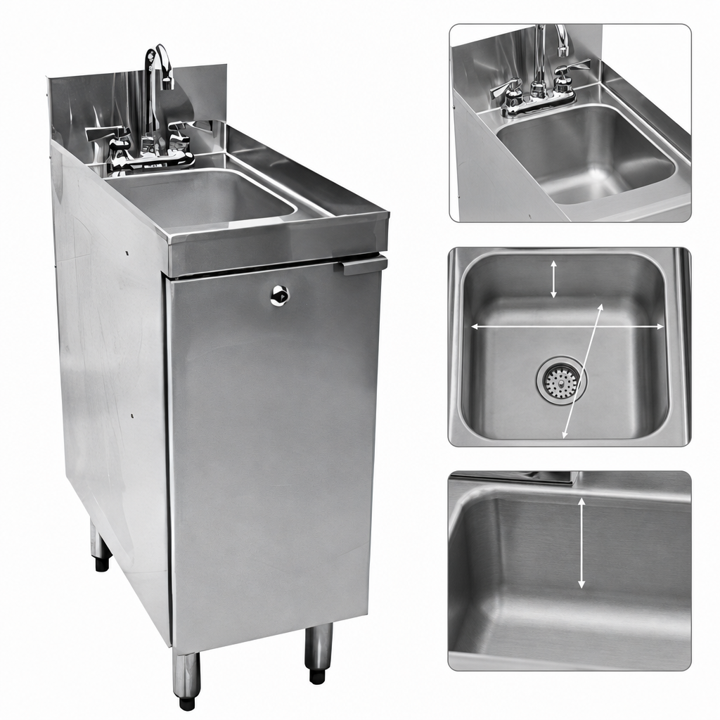 Integrated Sink Bowl